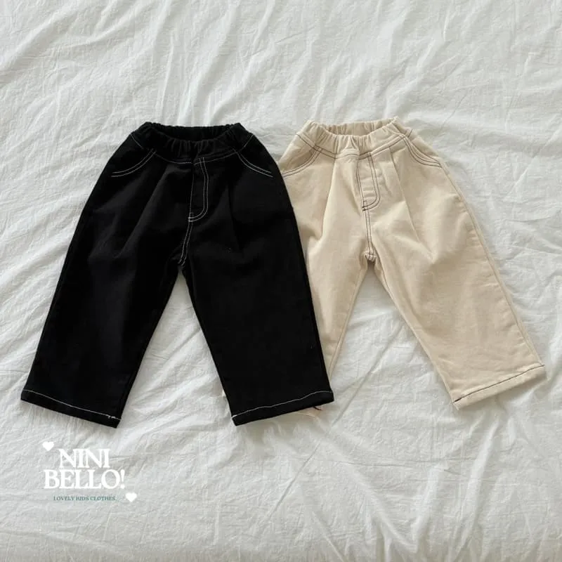 Ninibello - Korean Baby Fashion - #babyootd - Mine Stitch Pants - 7