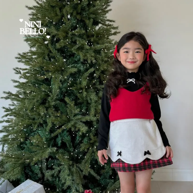 Ninibello - Korean Baby Fashion - #babyootd - Emma Ribbon Skirt - 11