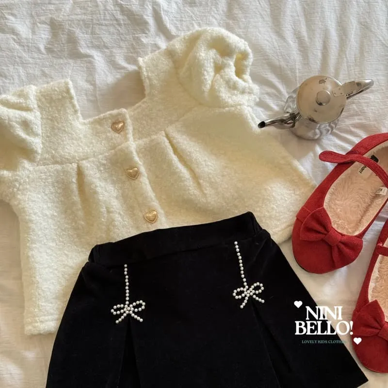 Ninibello - Korean Baby Fashion - #babyoutfit - Snowflake Short Sleeve Cardigan - 10