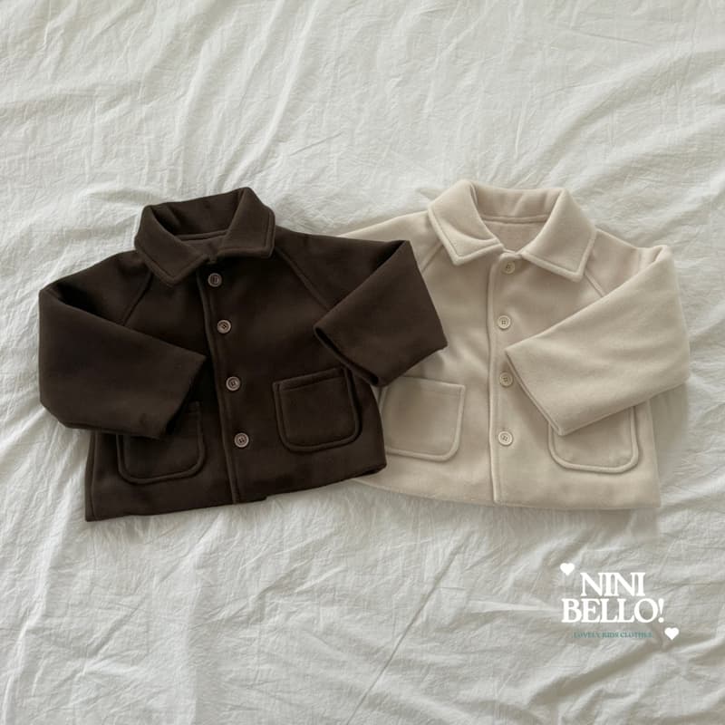 Ninibello - Korean Baby Fashion - #babyoutfit - Pole Half Coat