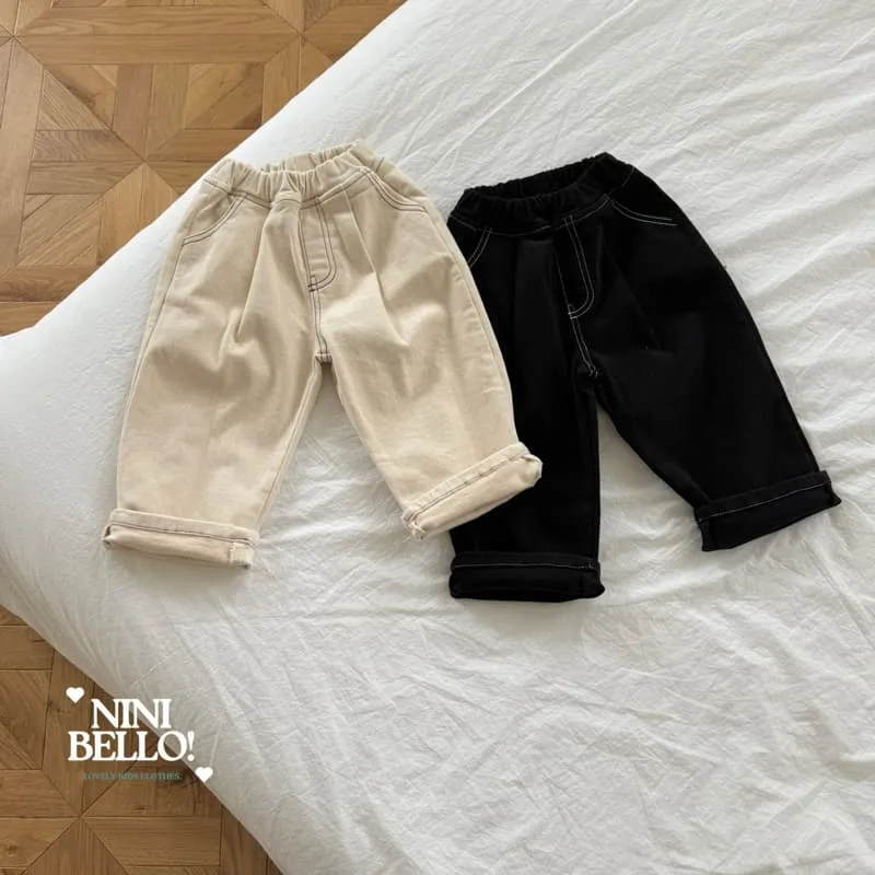 Ninibello - Korean Baby Fashion - #babywear - Mine Stitch Pants - 10