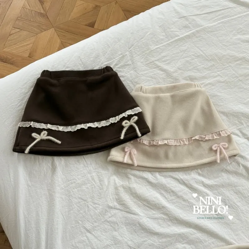 Ninibello - Korean Baby Fashion - #babywear - Pole Lace Skirt