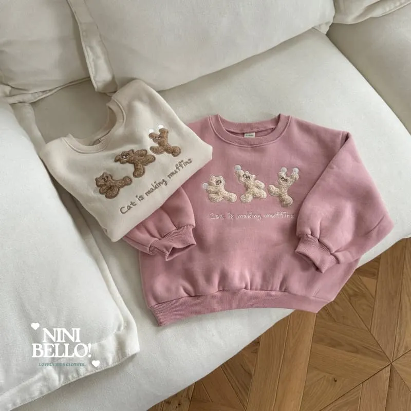 Ninibello - Korean Baby Fashion - #babywear - Cat Friends Sweatshirt - 9