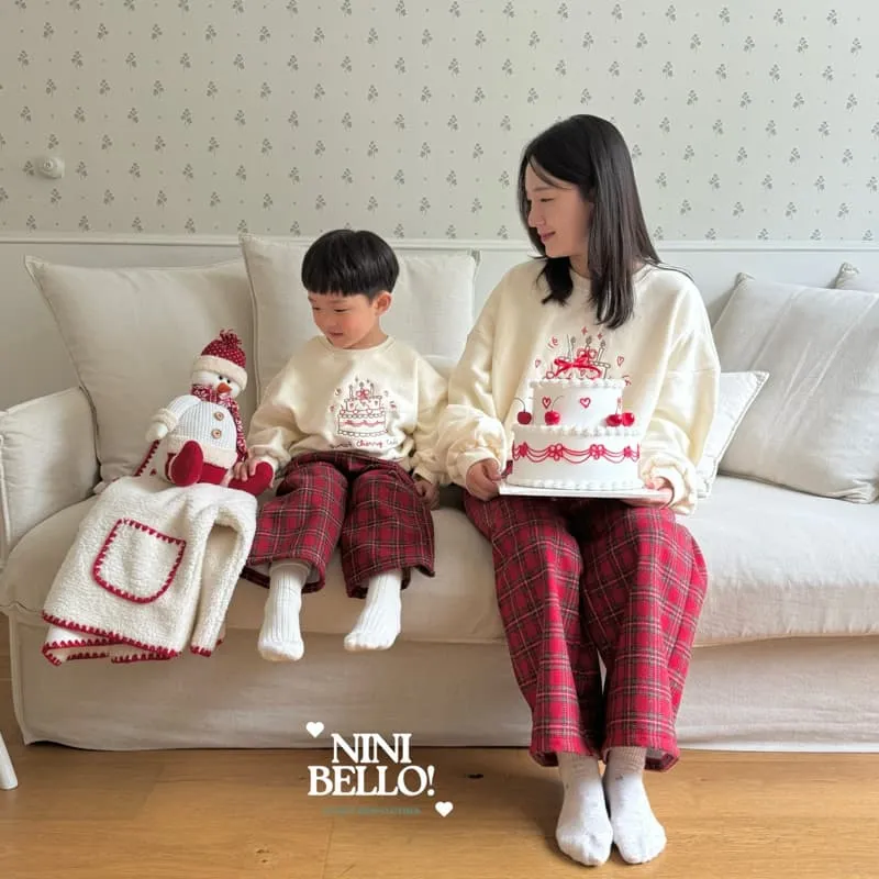 Ninibello - Korean Baby Fashion - #babywear - Cherry Cake Sweatshirt Mom - 7