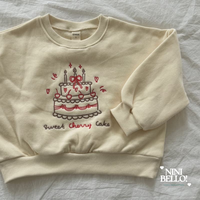 Ninibello - Korean Baby Fashion - #babywear - Cherry Cake Sweatshirt - 6