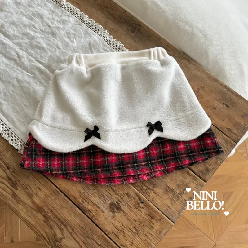 Ninibello - Korean Baby Fashion - #onlinebabyshop - Emma Ribbon Skirt