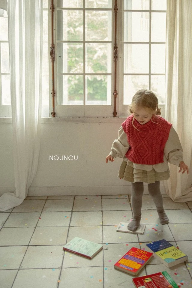 Nounou - Korean Children Fashion - #childrensboutique - Drop Knit - 6