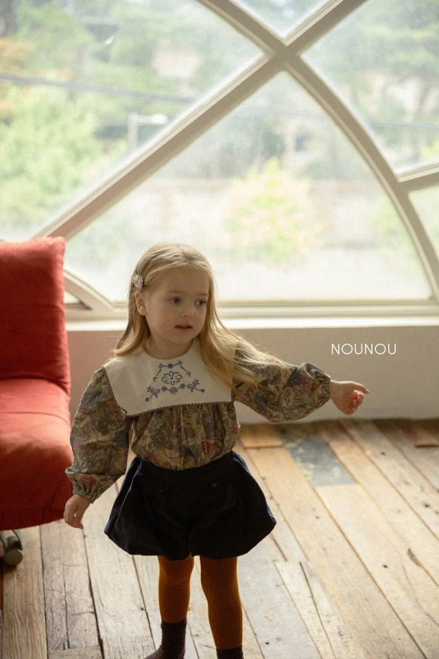 Nounou - Korean Children Fashion - #designkidswear - Garden Blouse - 2