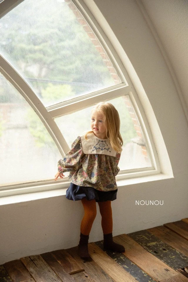 Nounou - Korean Children Fashion - #littlefashionista - Garden Blouse - 9