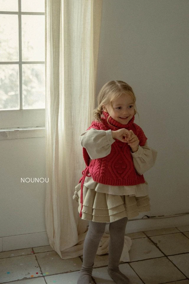 Nounou - Korean Children Fashion - #prettylittlegirls - Drop Knit