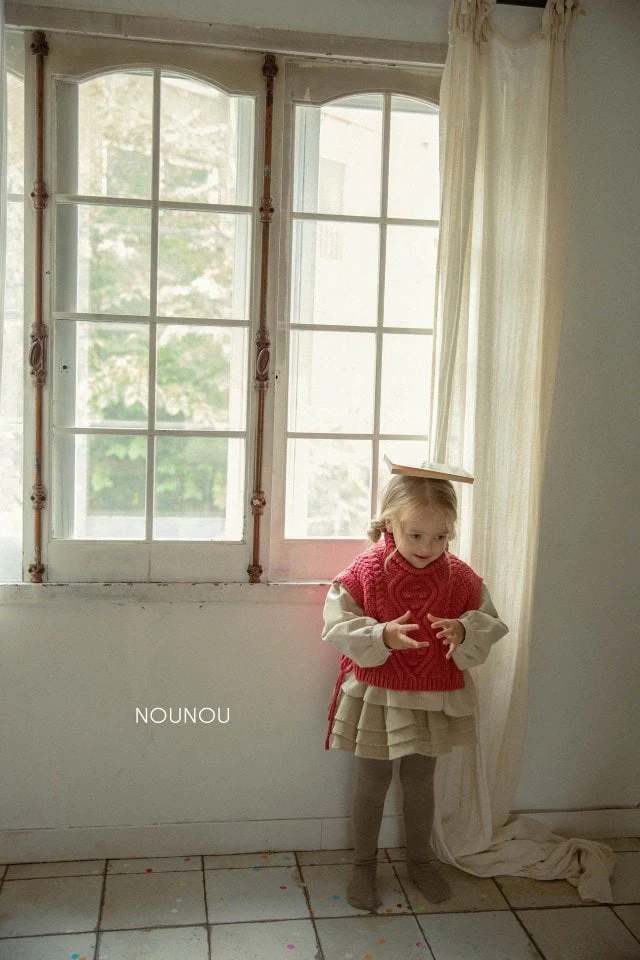 Nounou - Korean Children Fashion - #toddlerclothing - Drop Knit - 3