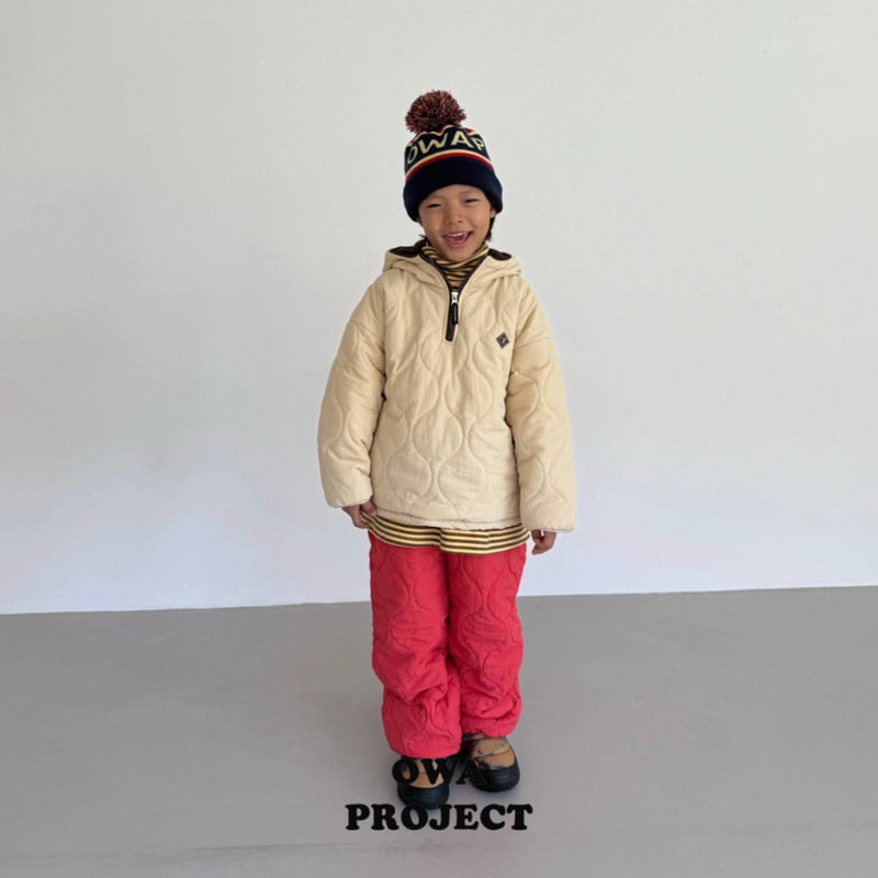 O Wa - Korean Children Fashion - #Kfashion4kids - Rib Stripe Turtleneck Tee - 3