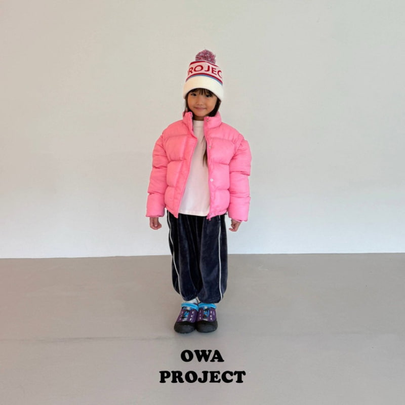 O Wa - Korean Children Fashion - #childofig - Veloure Pants - 6