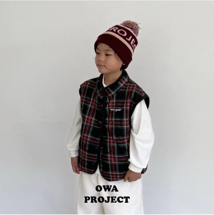 O Wa - Korean Children Fashion - #designkidswear - Reversible Vest - 3