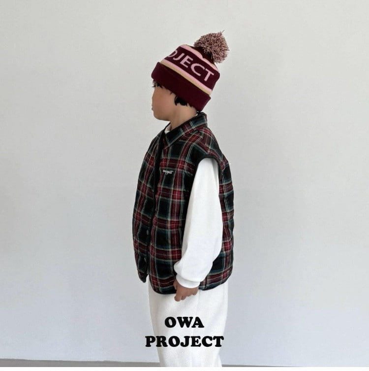 O Wa - Korean Children Fashion - #designkidswear - Reversible Vest - 4