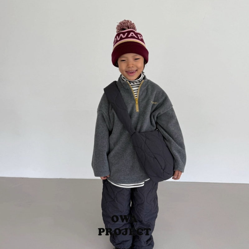 O Wa - Korean Children Fashion - #littlefashionista - Fleece Zip-up Anorak - 10