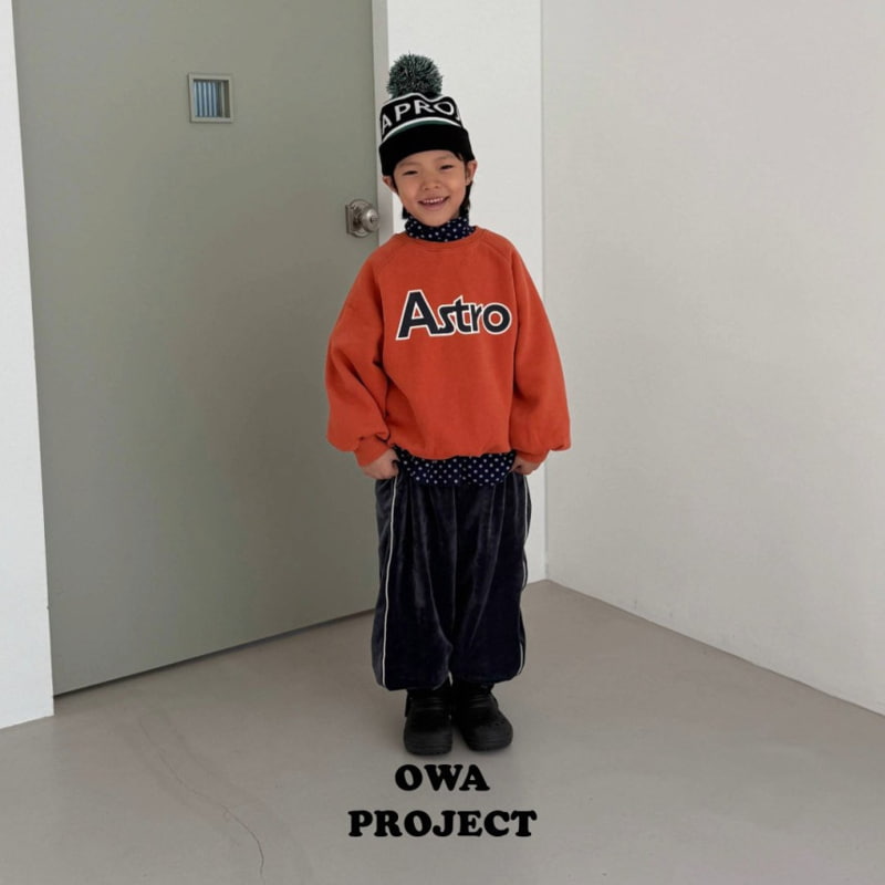 O Wa - Korean Children Fashion - #minifashionista - Astro Sweatshirts - 10