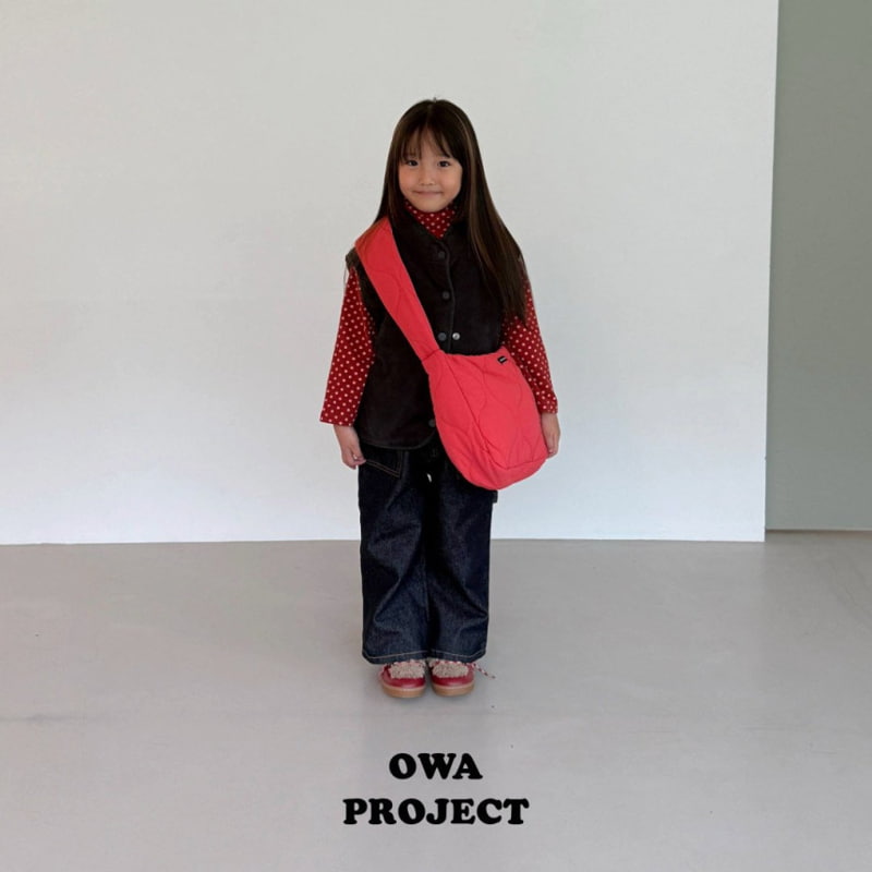 O Wa - Korean Children Fashion - #magicofchildhood - Dot Turtleneck Tee - 4