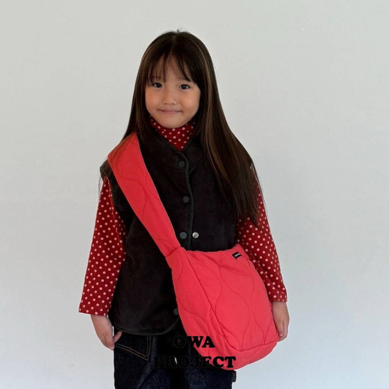 O Wa - Korean Children Fashion - #toddlerclothing - Dot Turtleneck Tee - 7