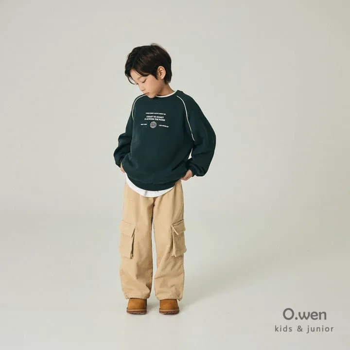 O Wen - Korean Children Fashion - #kidzfashiontrend - Corduroy Brushed Pants - 4