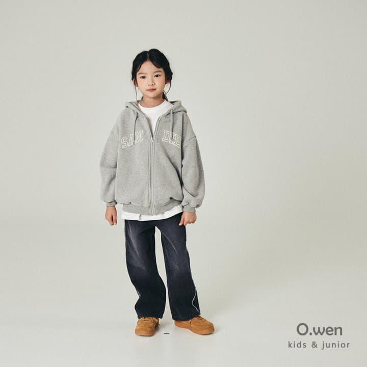 O Wen - Korean Children Fashion - #Kfashion4kids - San Diego Hooded Zip-up