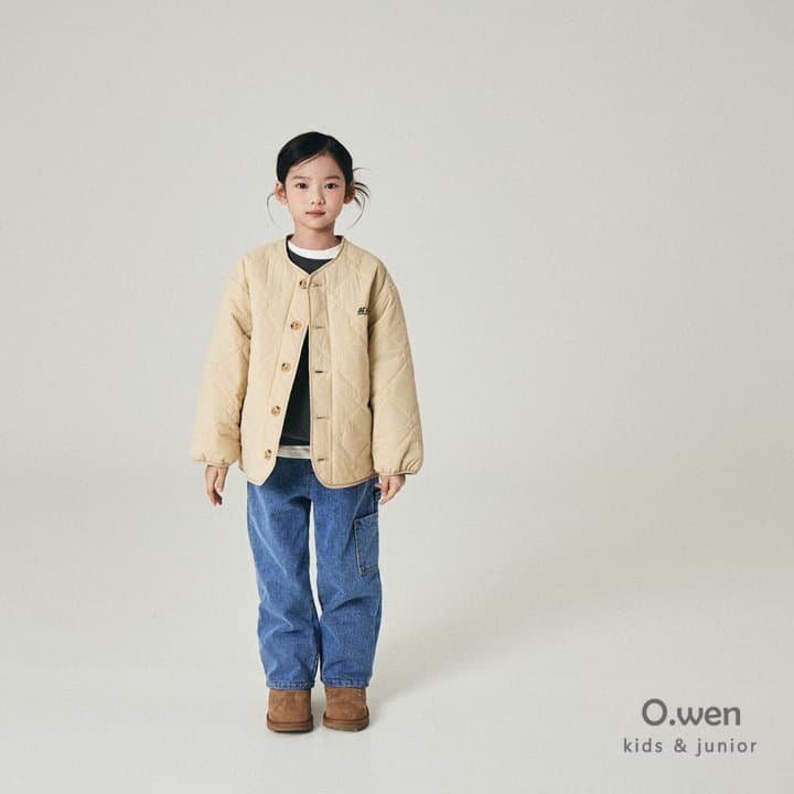 O Wen - Korean Children Fashion - #Kfashion4kids - Liz Quilted Jumper (with Mom) - 5