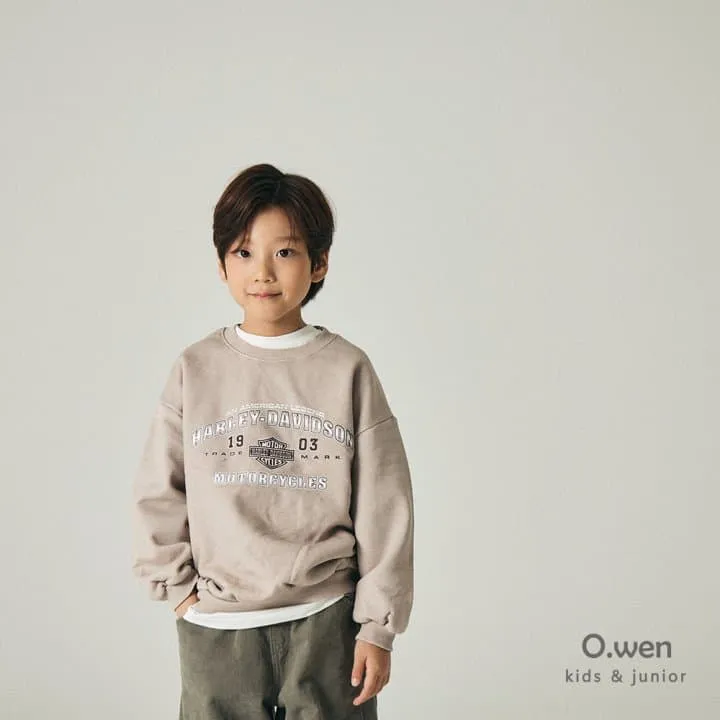 O Wen - Korean Children Fashion - #kidzfashiontrend - Harley Brushed Sweatshirt (with Mom) - 4