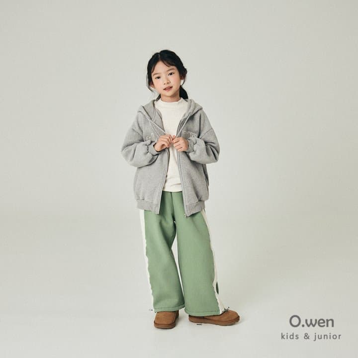 O Wen - Korean Children Fashion - #childofig - Strap Brushed Coloring Pants - 5