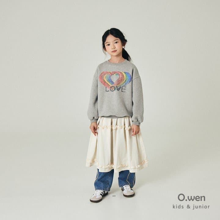 O Wen - Korean Children Fashion - #childofig - Frill Peach Brushed Dress - 3