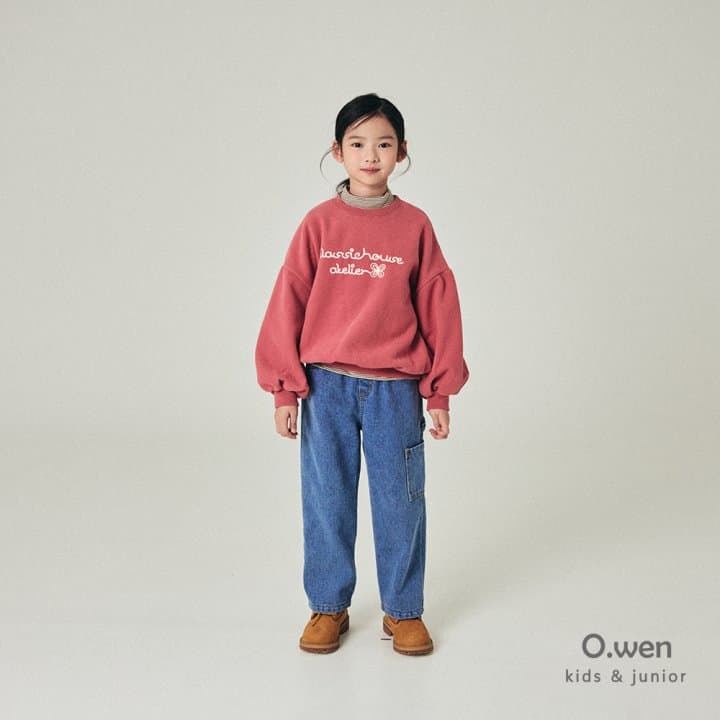 O Wen - Korean Children Fashion - #childofig - Atelier Balloon Brushed Sweatshirt - 3