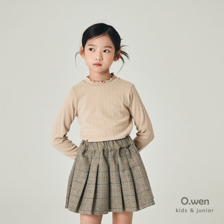 O Wen - Korean Children Fashion - #stylishchildhood - Flattering Fleece Mock Neck Tee - 4