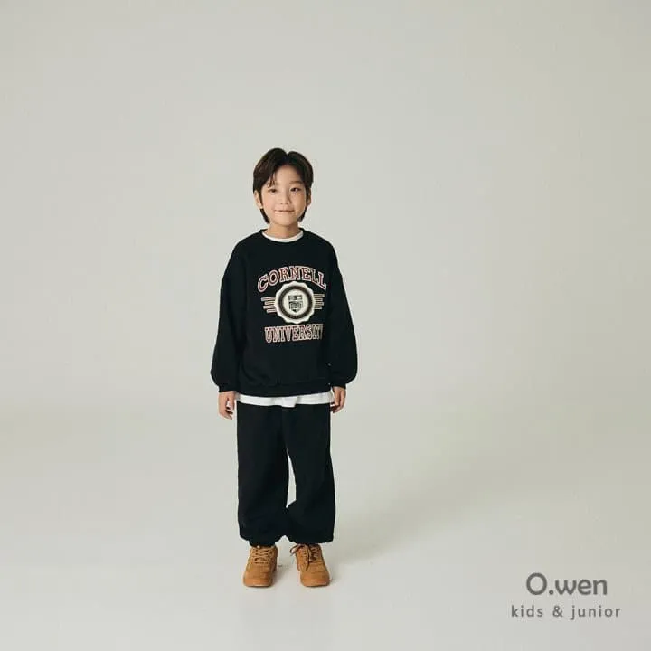 O Wen - Korean Children Fashion - #childrensboutique - Corel Brushed Sweatshirt - 6