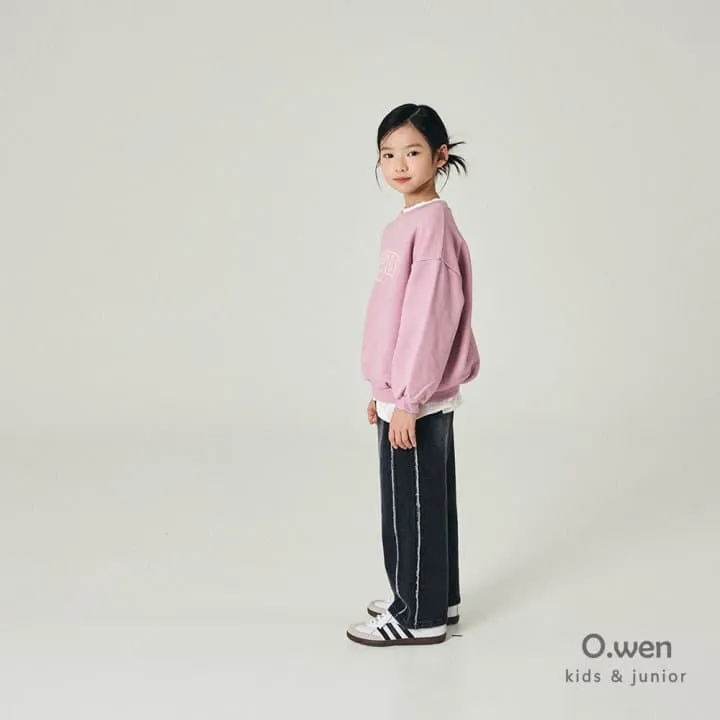 O Wen - Korean Children Fashion - #childrensboutique - Boston Brushed Sweatshirt (with Mom) - 2