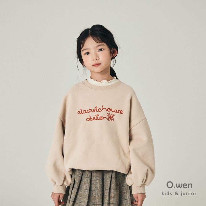 O Wen - Korean Children Fashion - #childofig - Atelier Balloon Brushed Sweatshirt - 4