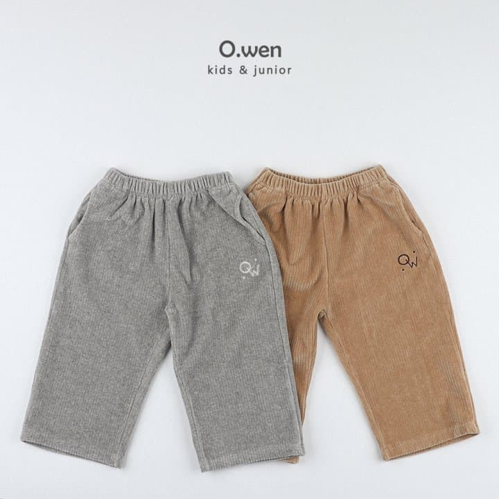 O Wen - Korean Children Fashion - #childrensboutique - Abeloa Brushed Pants - 8