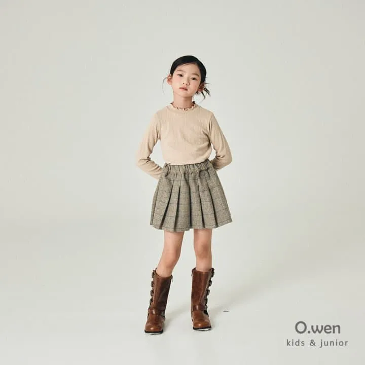 O Wen - Korean Children Fashion - #childrensboutique - Flattering Fleece Mock Neck Tee - 5