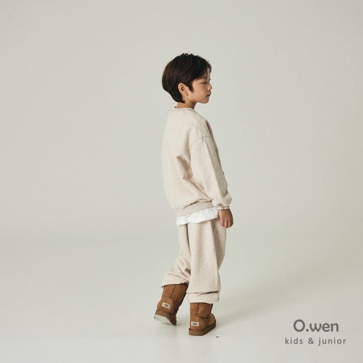 O Wen - Korean Children Fashion - #designkidswear - Corel Brushed Jogger Pants - 6