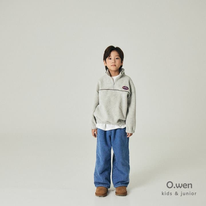 O Wen - Korean Children Fashion - #designkidswear - Strap Reversible Fleece Anorak - 3