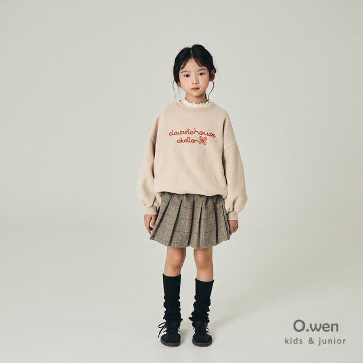 O Wen - Korean Children Fashion - #designkidswear - Atelier Balloon Brushed Sweatshirt - 5