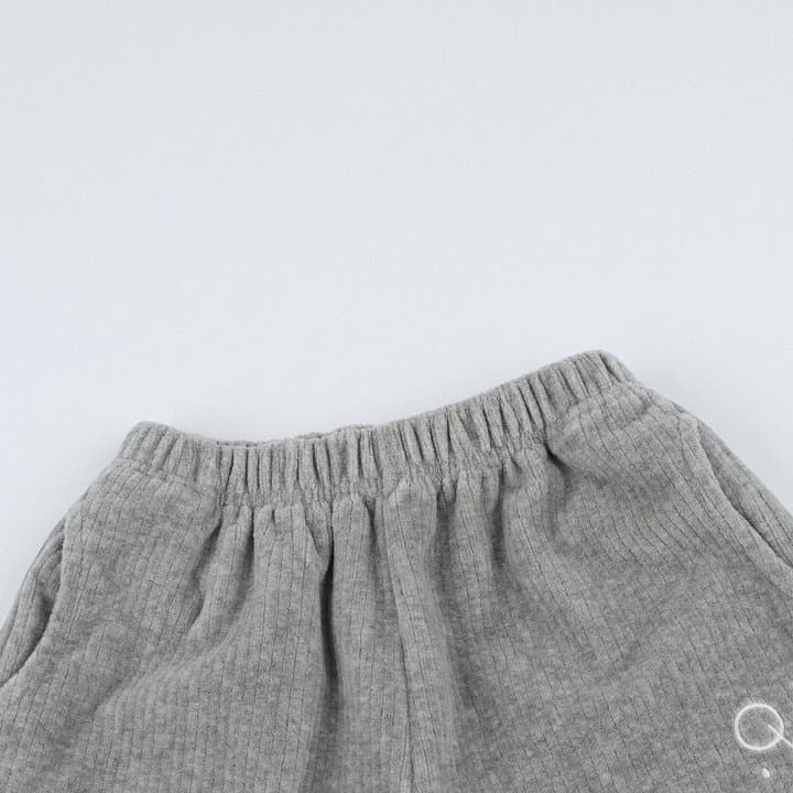 O Wen - Korean Children Fashion - #designkidswear - Abeloa Brushed Pants - 9