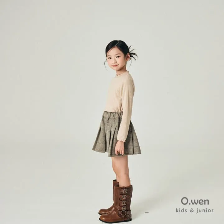 O Wen - Korean Children Fashion - #designkidswear - Flattering Fleece Mock Neck Tee - 6