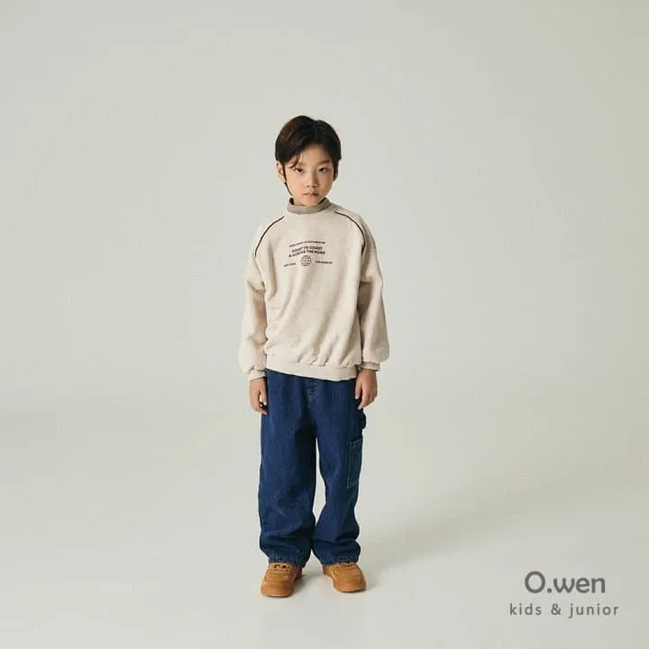 O Wen - Korean Children Fashion - #designkidswear - Bonbon Brushed Mock Neck Tee - 5