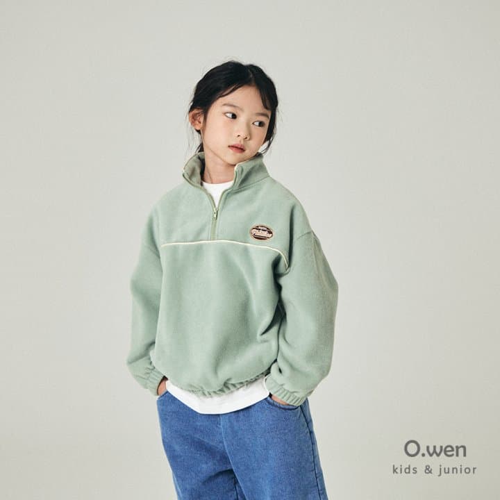 O Wen - Korean Children Fashion - #designkidswear - Strap Reversible Fleece Anorak - 4