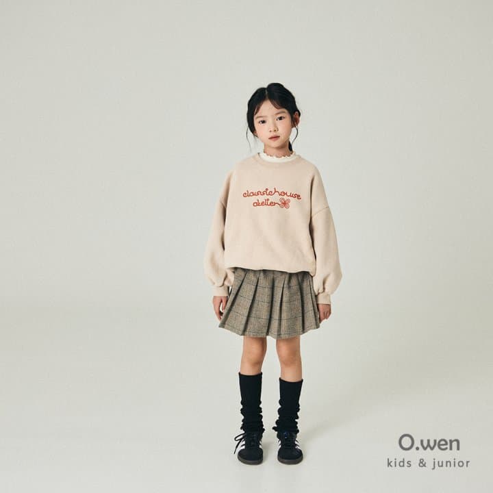 O Wen - Korean Children Fashion - #discoveringself - Atelier Balloon Brushed Sweatshirt - 6