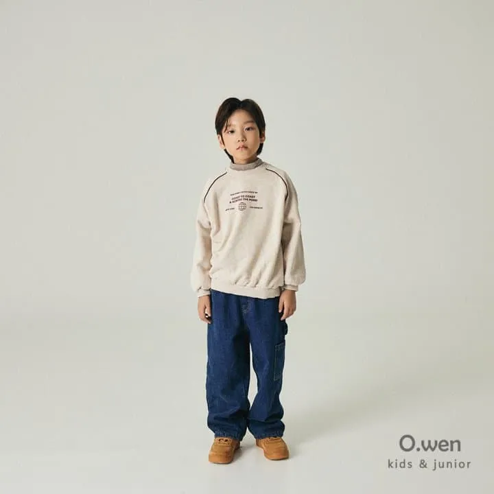 O Wen - Korean Children Fashion - #discoveringself - Bonbon Brushed Mock Neck Tee - 6