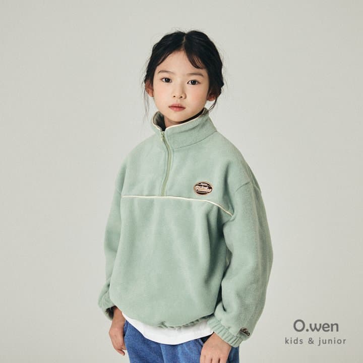 O Wen - Korean Children Fashion - #fashionkids - Strap Reversible Fleece Anorak - 5