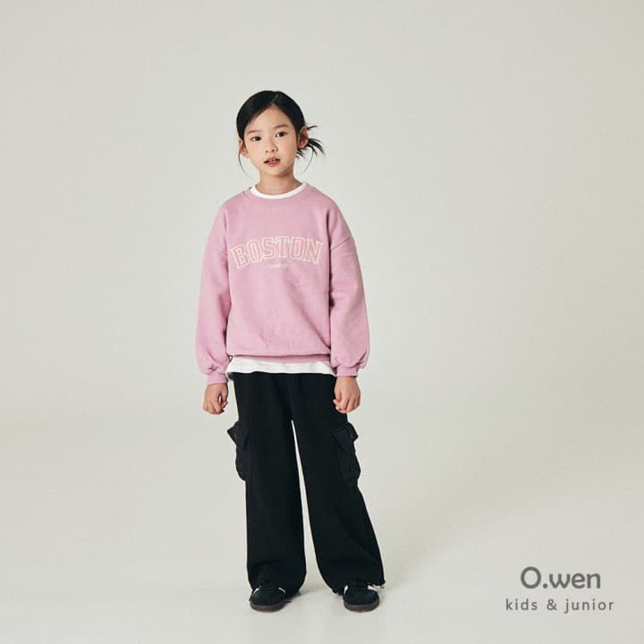 O Wen - Korean Children Fashion - #fashionkids - Quilted Pocket Brushed Pants - 3