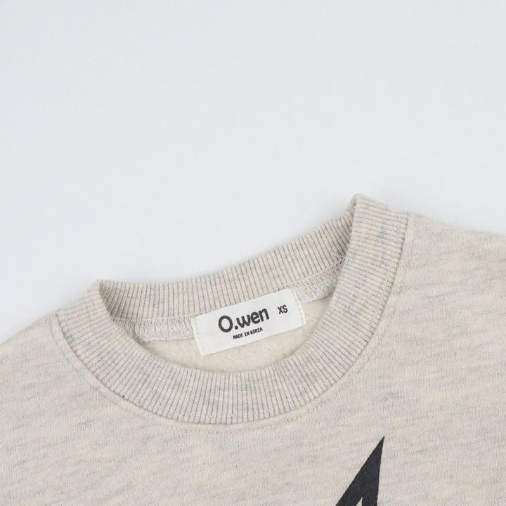 O Wen - Korean Children Fashion - #fashionkids - Star Semi-crop Brushed Sweatshirt - 9