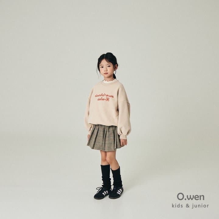 O Wen - Korean Children Fashion - #fashionkids - Atelier Balloon Brushed Sweatshirt - 7