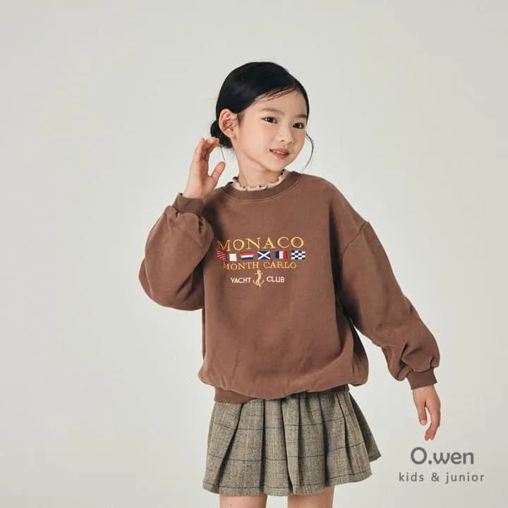 O Wen - Korean Children Fashion - #fashionkids - Monaco Brushed Sweatshirt (with Mom) - 3